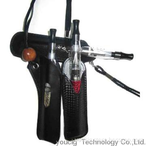Easy to carry Leather Electronic Cigarette Lanyard Bag